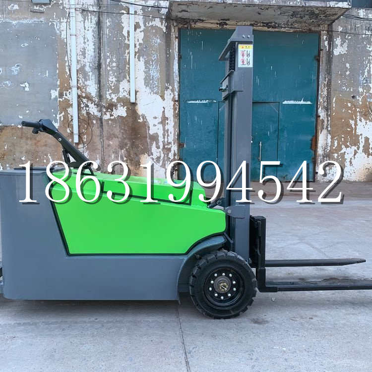 梁河县小型电动叉车1吨2吨步行站驾式电瓶堆高充电装卸车液压升降车铲车